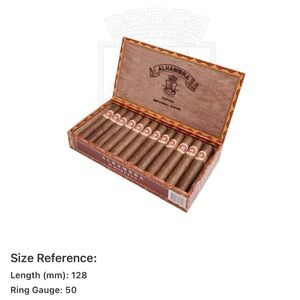 25 Vtg Alhambra Las Vegas Cigars in Decorative Sealed Box made in Philippines